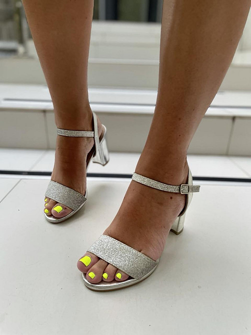 Weide БосонІжки жіночі WEIDE срібло (літо, еко-шкіра) (1008) лише 37р. Коломия - фото 8