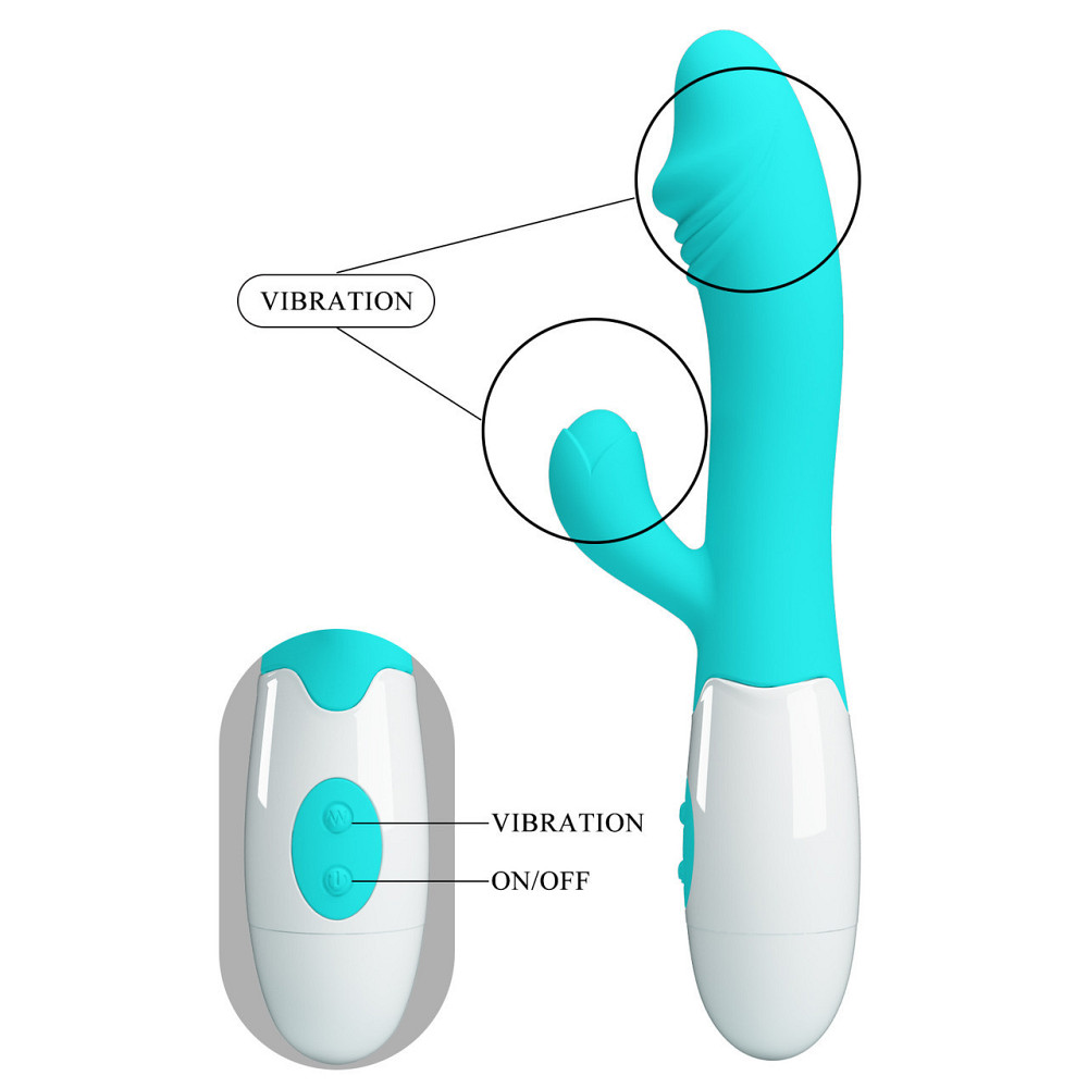 Вібратор - Pretty Love Snappy Vibrator Mint Sex Aura Київ - фото 9