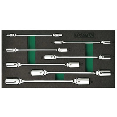 Ключ Toptul шарнірний 6-19мм 7шт. (У ложементі, тип А) (GVA0711) Вінниця - фото 1