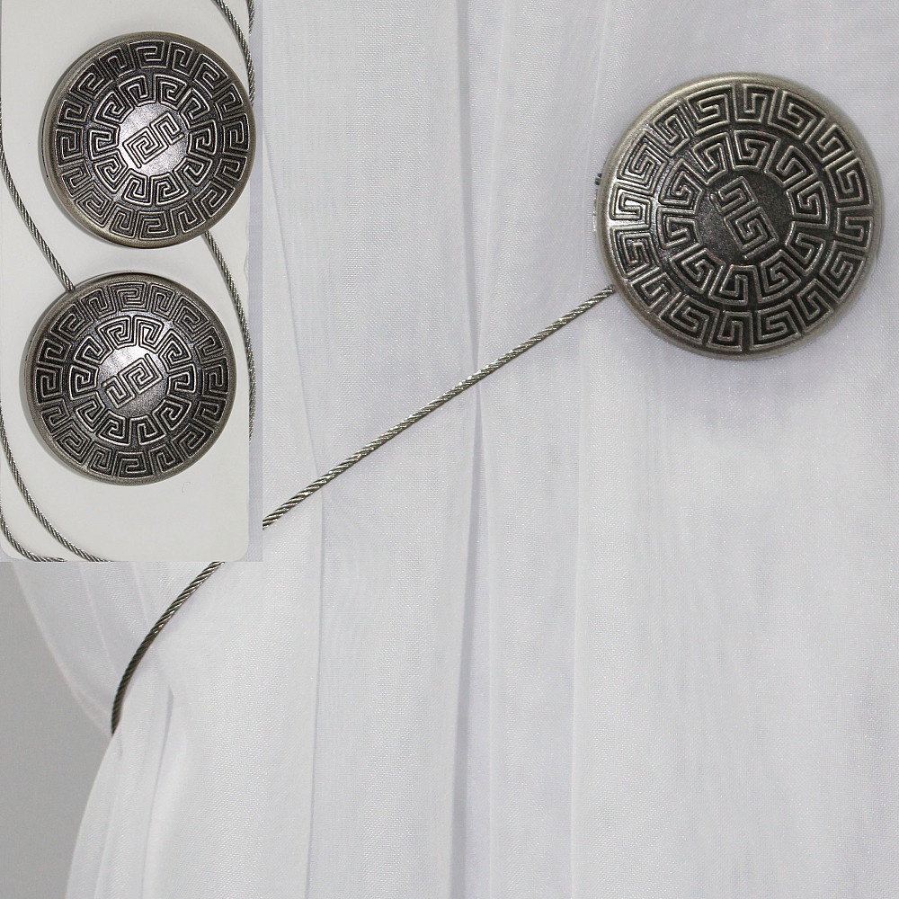 Магниты для штор и гардин (206м) Родос набор 2 шт Бронзовый (81-117) Киев - изображение 1