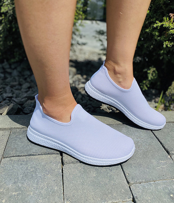 Oubaili Сліпони жіночі Oubaili 821 білі (весна-літо, сітка) (3960) лише 41р. 41 Коломия - фото 1