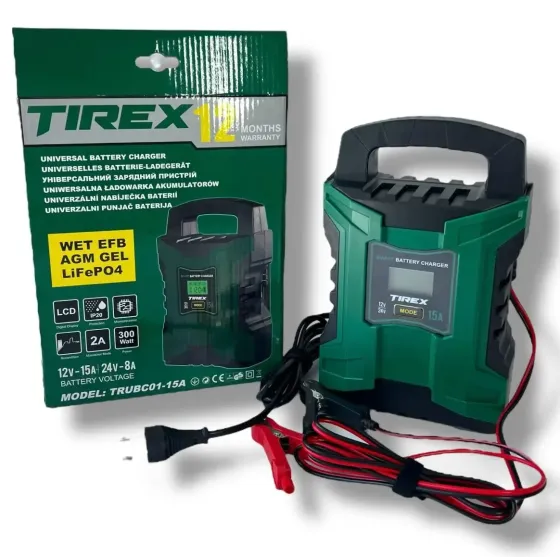 Зарядний інвертор TIREX TRUBC01-15A для автомобільних акумуляторів, Німеччина Львів