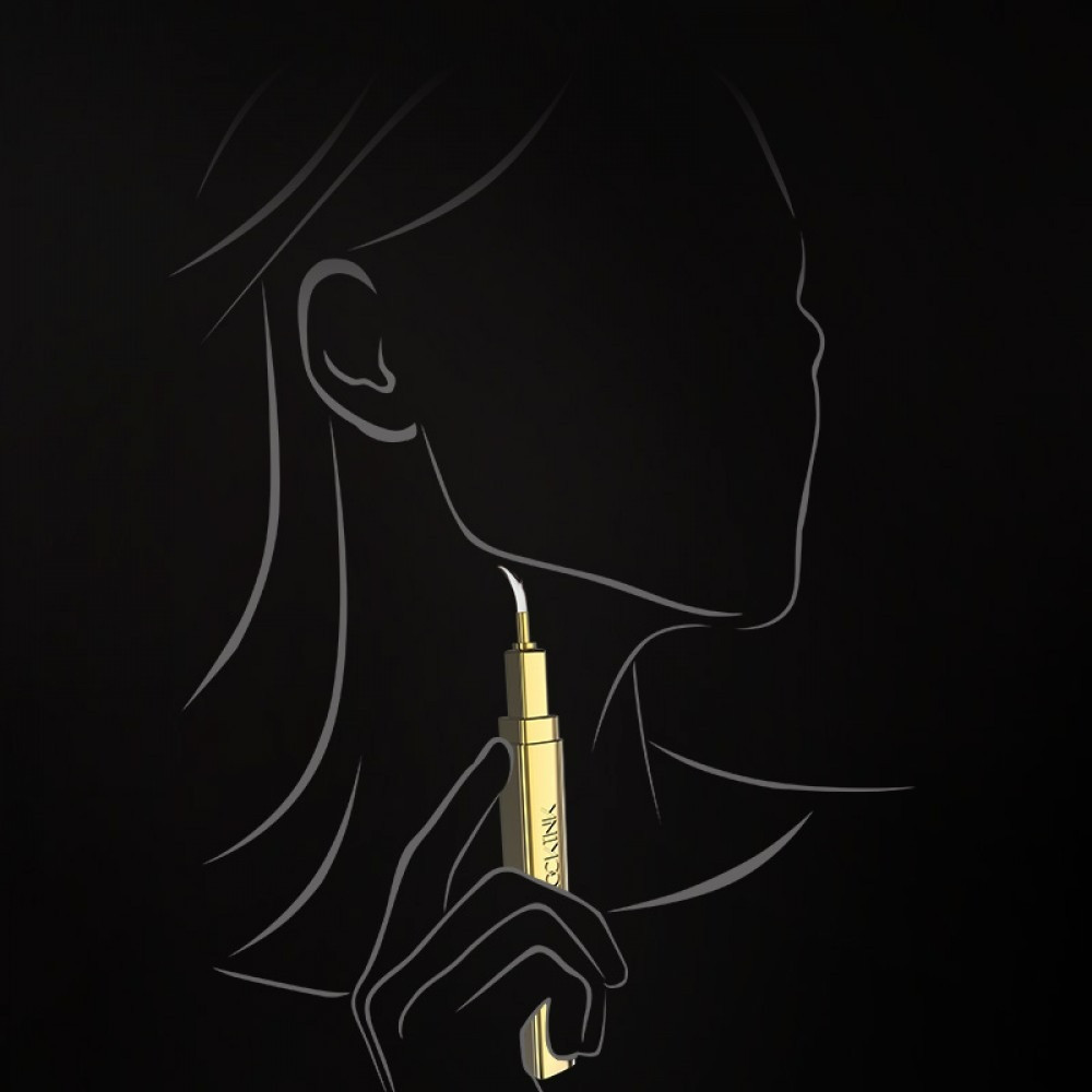 Тіклер-ручка з 5 насадками Lockink, металева, сіра Sex Aura Київ - фото 6