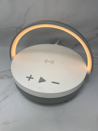 Б/в Бездротова зарядка 3в1 15W з Bluetooth-колонкою та сенсорною LED-лампою (Нічник-органайзер MAIMEITE 4-в-1) Київ