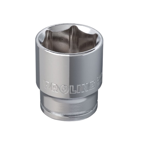 Насадка шестигранна 1/2" 10 мм CrV PROLINE Житомир - фото 1