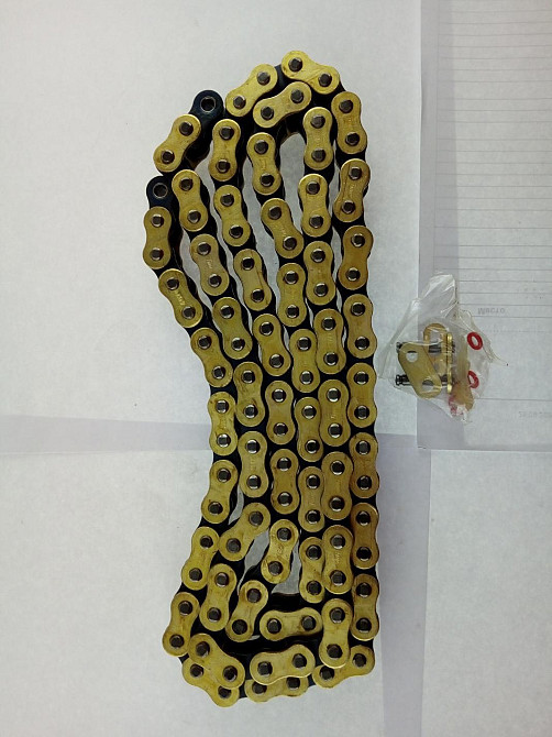 Ланцюг трансмісії 428-112H O-Ring МІНСЬК, СХІД (жовта, сальникова) JING (mod.A) Київ - фото 1