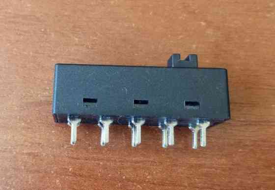 Перемикач повзунковий Daier SS-24N06, з фіксацією, ON-ON-ON-ON, 10pin, 8A 250V (на плату) Полтава