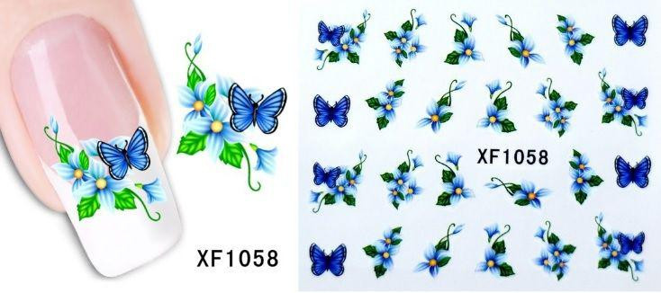Наклейки для ногтей с бабочками Киев - изображение 1