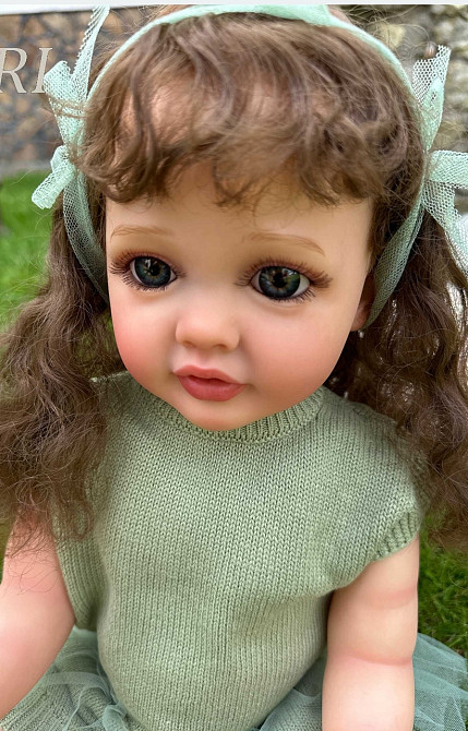 Реалистичная Кукла Реборн Девочка София 55 см Харьков - изображение 3