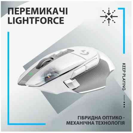 Миша Logitech G502 X LIGHTSPEED White (910-006189) (6823492) Киев
