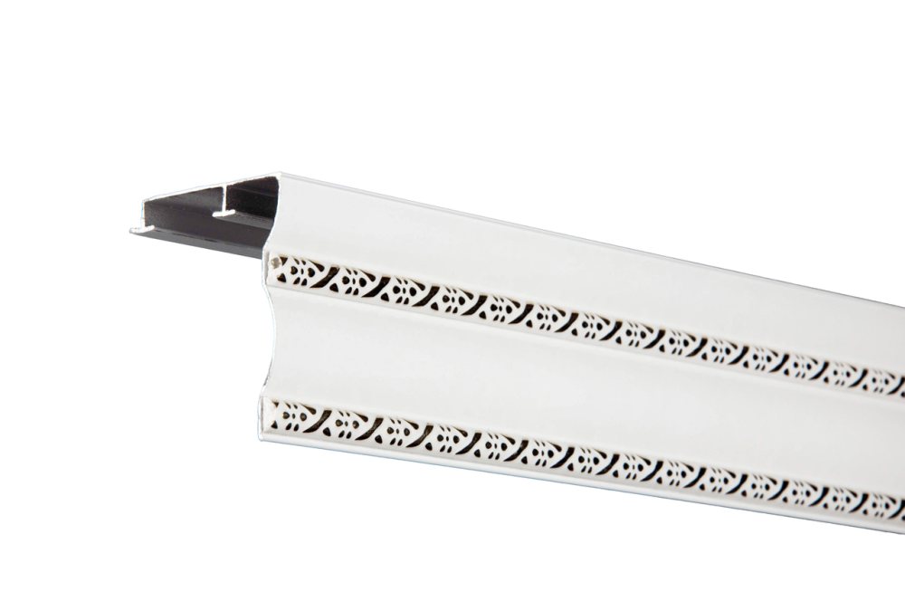 Алюминиевый стеновой карниз БР-11 Белый 2 Бровары - изображение 1