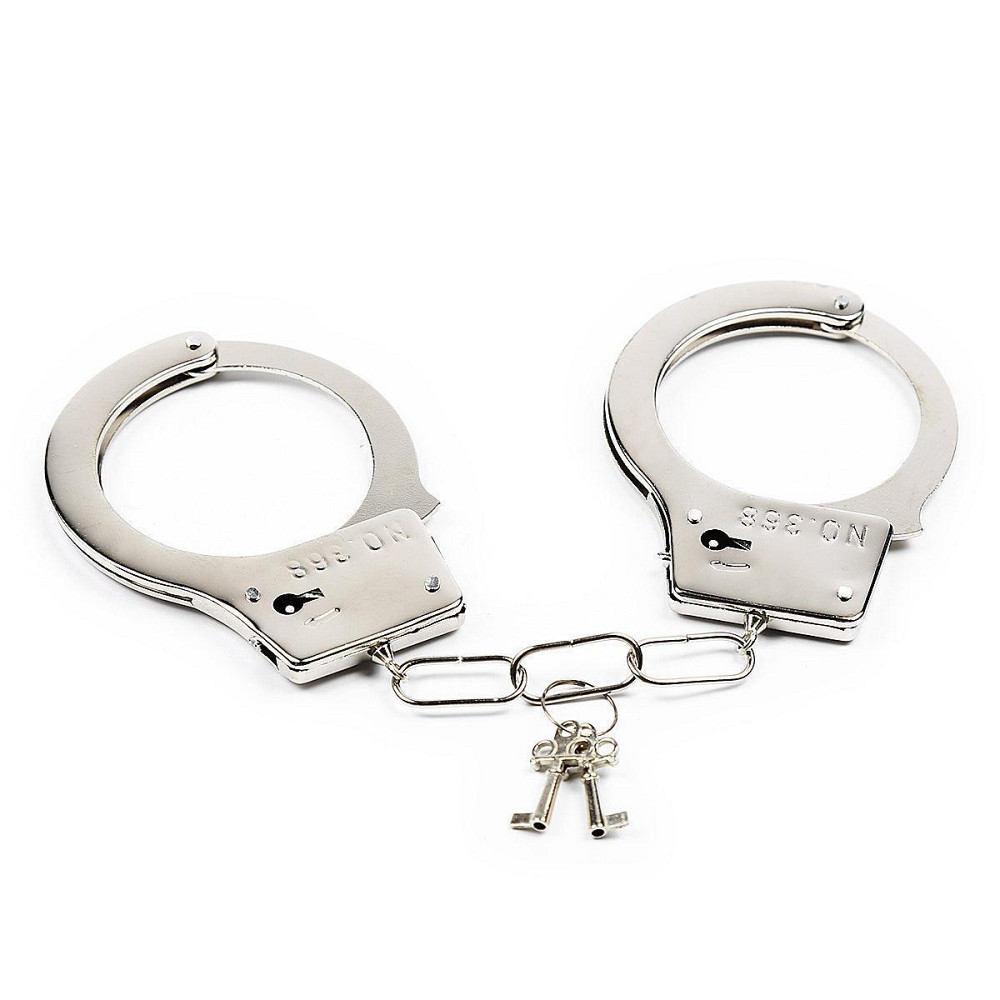 Наручники DS Fetish Handskaff metal silver Sex Aura Киев - изображение 2
