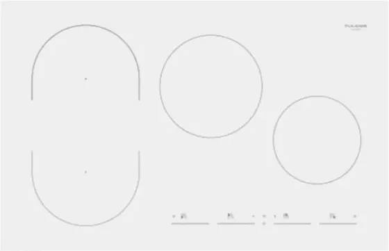 Варочная поверхность Fulgor Milano FSH 804 ID TS WH1 Киев