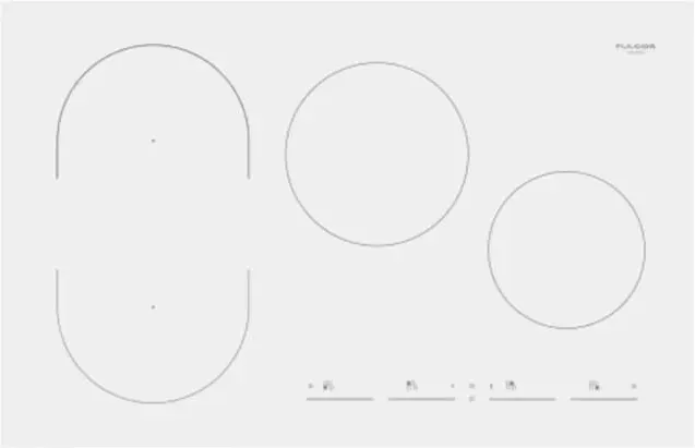 Варочная поверхность Fulgor Milano FSH 804 ID TS WH1 Киев - изображение 1