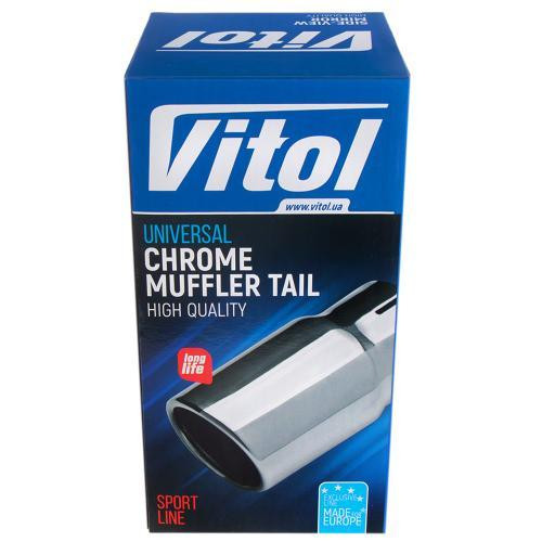 Насадка на глушник НГ-1013-BK, внутрішній діаметр 76 мм, довжина 178 мм, зовнішній діаметр 102 мм Харків - фото 5