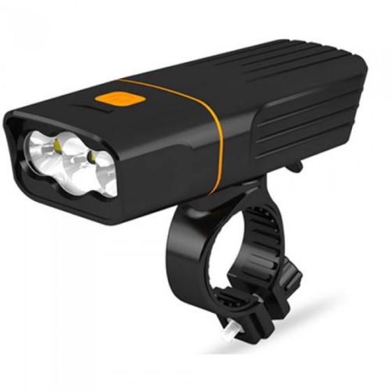 Велоліхтар + габарит QX-T3306 (3xXML-T6 + габарит-6SMD) + PowerBank + microUSB (3 режими та 4 режими) Київ