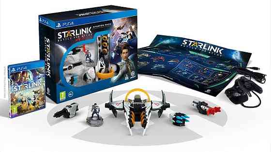 Подарочный набор Starlink Battle For Atlas, игра для PlayStation 4 PS4, стартовый набор с оружием и  Киев