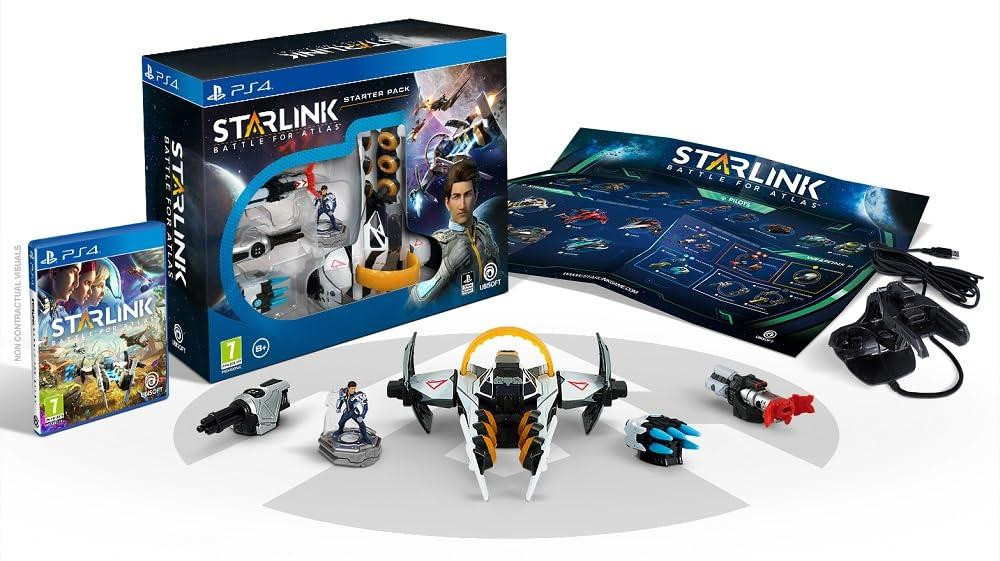 Подарунковий набір Starlink Battle For Atlas, гра для PlayStation 4 PS4, стартовий набір, комплект зі зброєю та пілотом Київ - фото 2