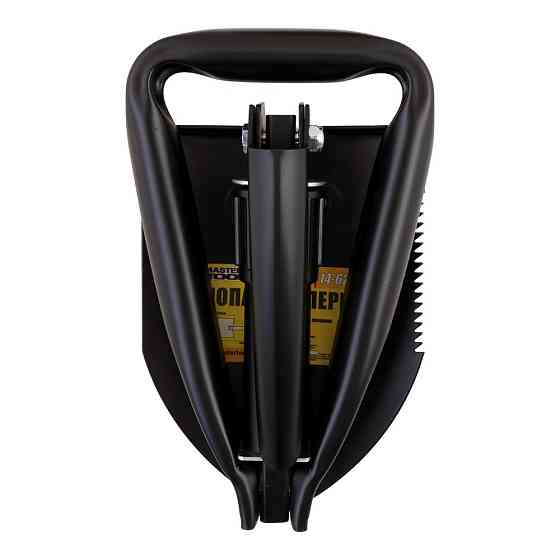 Лопата саперна MASTERTOOL 110х160х460 мм складана з чохлом 14-6281 Рівне