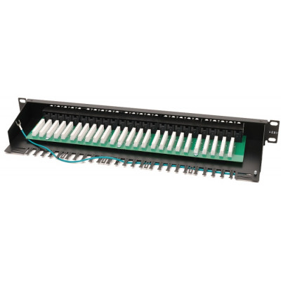 Патч-панель 19" телефонна 1U, 50xRJ-45, Cat.3, DUAL type Voltronic (PPU50-1U) Винница - изображение 2