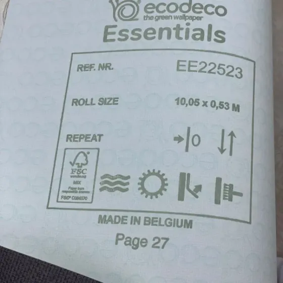 Шпалери Decoprint Essentials EE22523 Київ