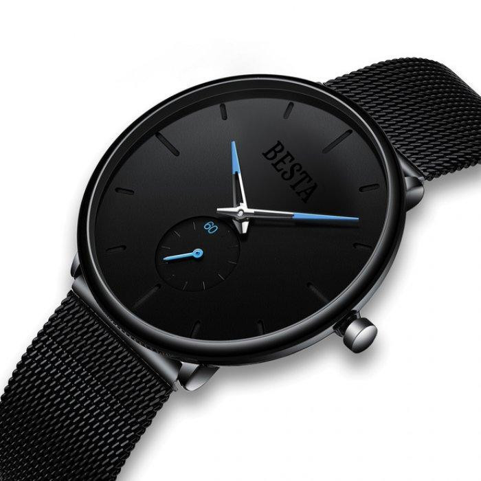 Чоловічий наручний годинник Besta Tower (Чорний) Вінниця - фото 2