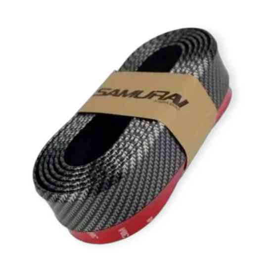 Молдинг бампера "спідниця" 250х5 см 3м скотч карбон Samurai Мукачево