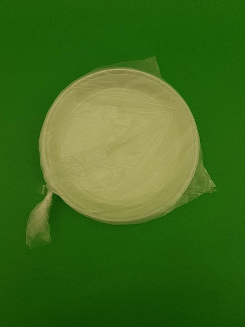 Тарілка одноразова поліпропіленова 205 мм — вага 7,5 гр PP придатна для мікрохвильової печі (50 шт.) Харків - фото 2