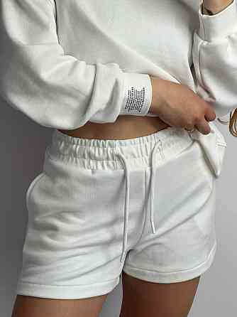 Шорты трикотажные женские Молочный XS-S Харьков