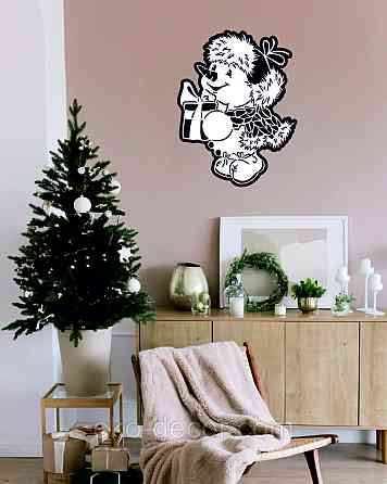 Декоративне настінне Панно «Сніговик», Декор на стену Київ