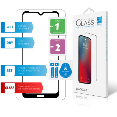 Стекло защитное ACCLAB Full Glue Nokia C30 4G (1283126528798) Винница - изображение 7