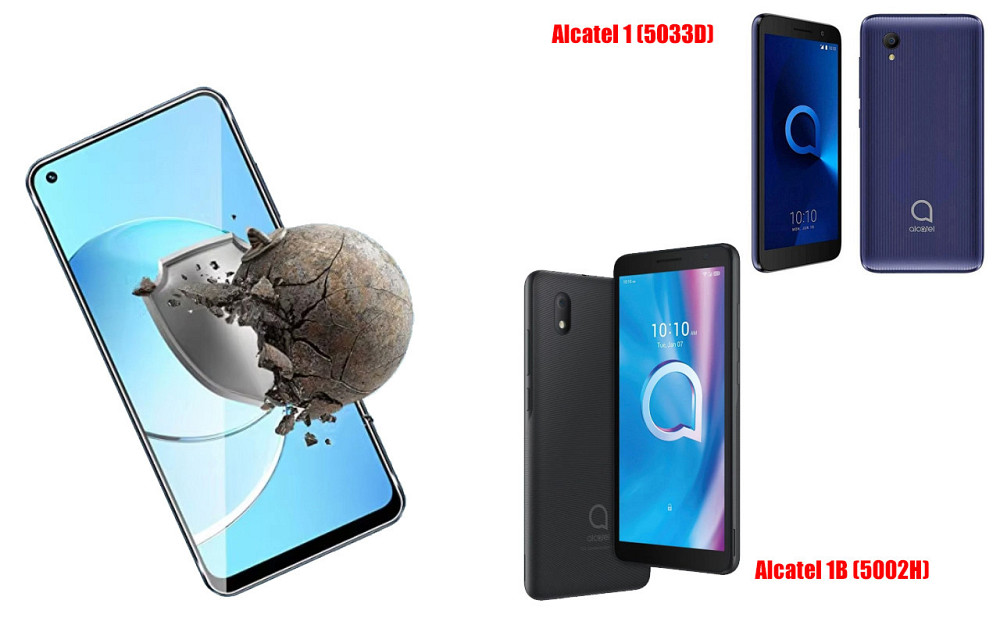 Защитное стекло DefenzoGlass для Alcatel 1 (5033D), Alcatel 1B (5002H) – двойная прочность Киев - изображение 2