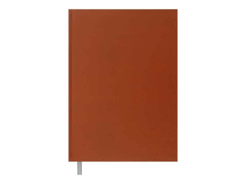Записна книжка А4 96арк. OPTIMAL арк/кліт., коричнева, бум вініл BM.24411101-25 ТМ BUROMAX Київ - фото 1