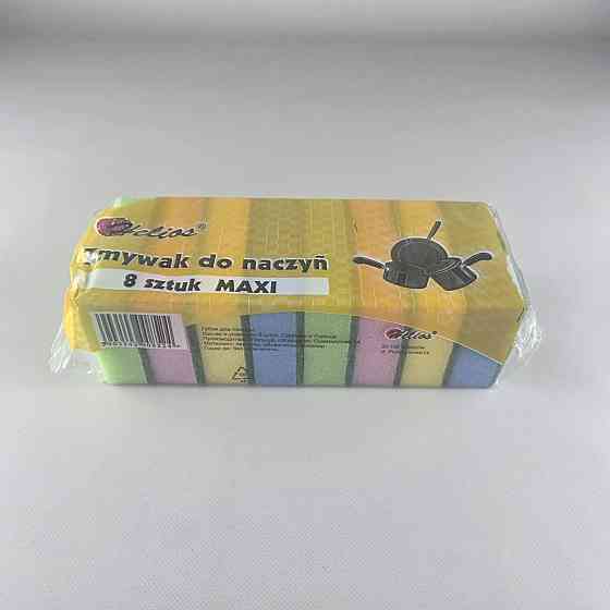 Мочалка поролонова для посуду 8 шт. Польща Харків