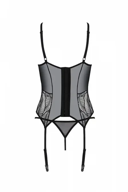 Корсет Passion LEAFA CORSET black S/M - ECO Passion Львів - фото 4