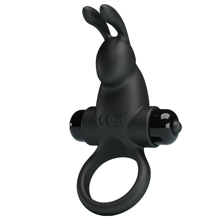 Віброкільце PRETTY LOVE VIBRANT PENIS RING I Black Sex Aura Київ - фото 3
