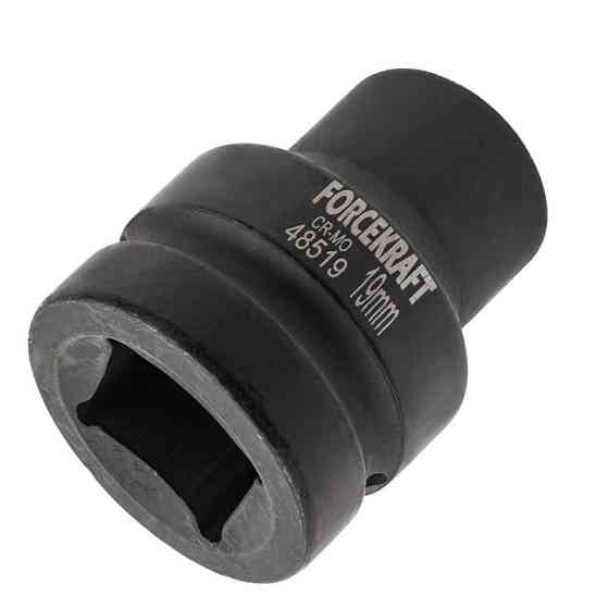 Головка ударна 1", 19 мм (6 г) FORCEKRAFT FK-48519 Одеса