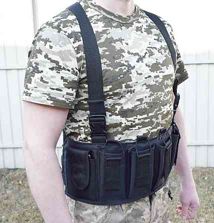 Жилет розвантажувальний Novator G-1 Black Київ