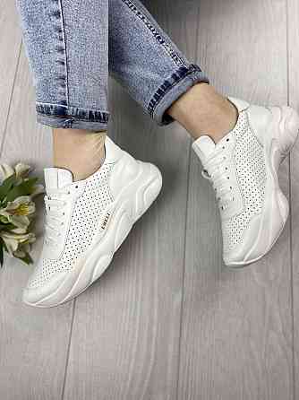 EMELI Кросівки жіночі EMELI 914/4 ST білі (весна-осінь, шкіра натуральна) (3295) Коломия