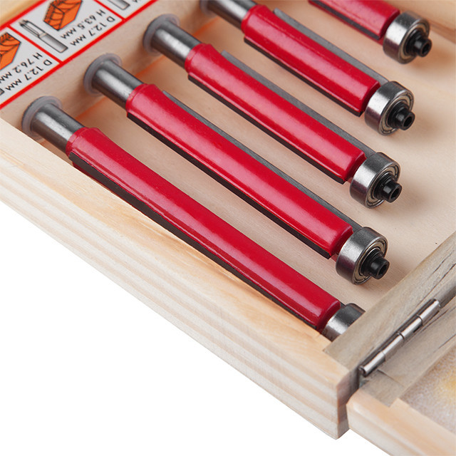 Набір фрез крайкових прямих, 5 шт. INTERTOOL HT-0076 Киев - изображение 5