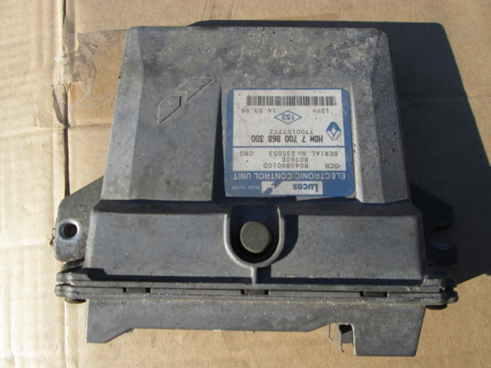 Блок керування двигуном Renault Kangoo 1.9 D 1997-2001 (7700104956) Ковель - фото 1