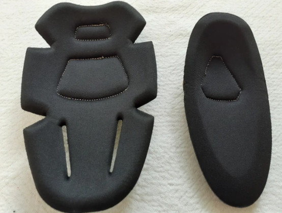 Комплект захисту Наколінники + налокотники Combat із удароміцного пластику (Коричневий) Київ - фото 9