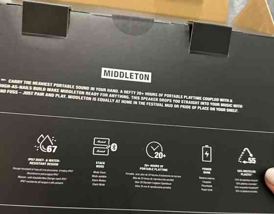 Колонка Акустика: Marshall Middleton (Cream) Харків