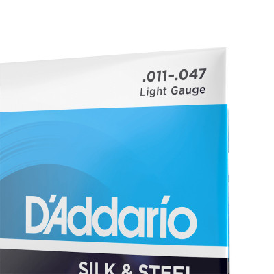 Струны для гитары D'Addario Silk & Steel Folk Regular Light (11-47) (EJ40) Винница - изображение 4