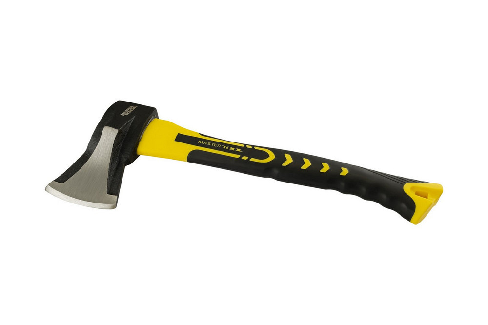 Сокира-колун MASTERTOOL 1000 г HRC60 ручка фібергласова 390 мм 05-0208 Рівне - фото 1