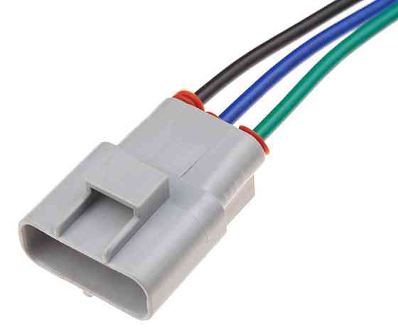 Роз'єм конектор с проводом, 3-кон., Вентилятор Охлаждения, 6188-0129, 90980-10944, SUMITOMO, Lexus, Toyota 47449 Київ