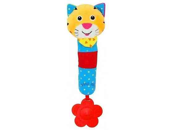 Игрушка для руки плюшевая TE-8377B-26T Котик ТМ BABY MIX Киев