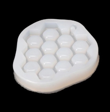 Молд кондитерский Соты 57 мм серый Киев - изображение 5