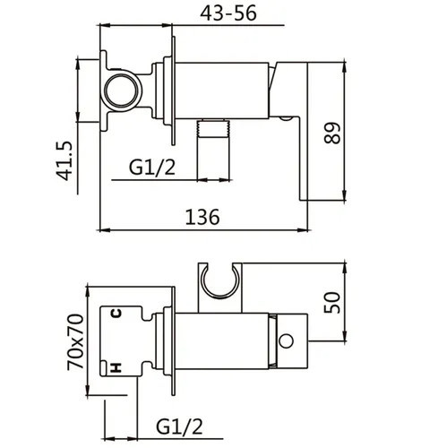 Змішувач для гігієнічного душу Mixxus PREMIUM GERMANY (BRONZE) колір бронза (MI5981) Чернівці - фото 4
