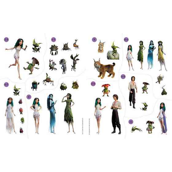 Книжка с наклейками 